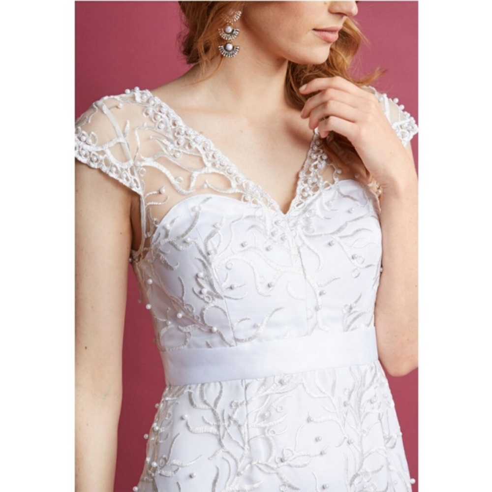 ModCloth Romantic Revelries Maxi Wedding Dress